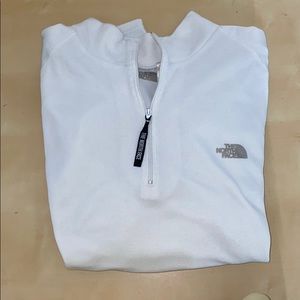 North Face XL White Athletic Performance Jacket